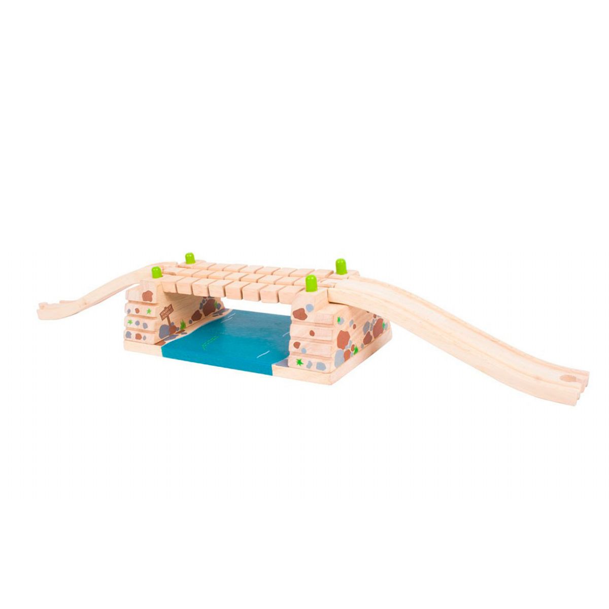 Train Set Accessory-Clickety Clack Bridge