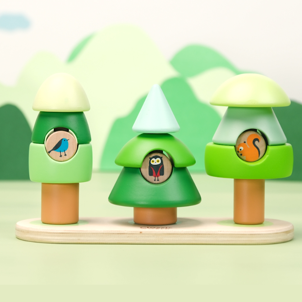 Stacking Rings Little Forest