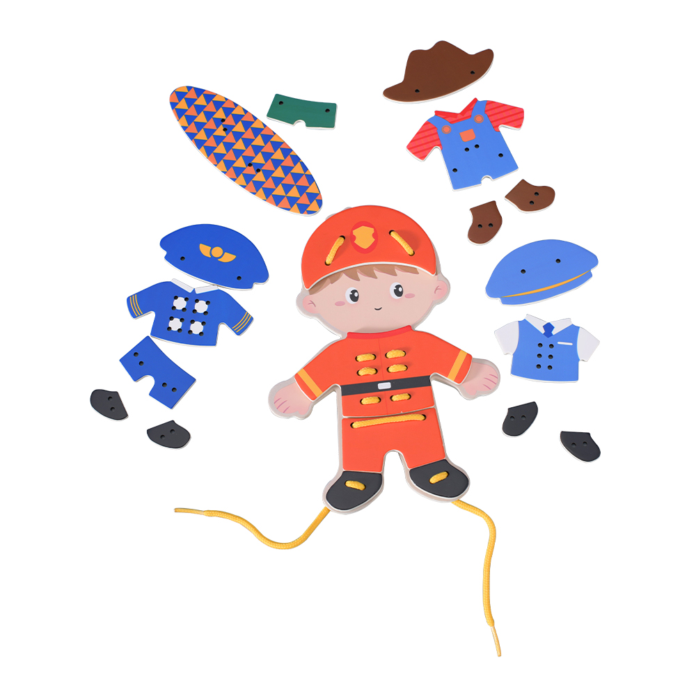 My Job (Boy) Lacing Toy