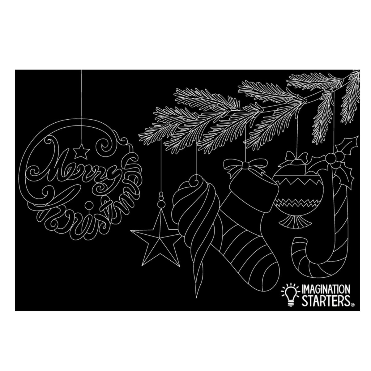 Reversible Mat- Merry Christmas