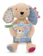 Medium Plush Rabbit with Cloth Book
