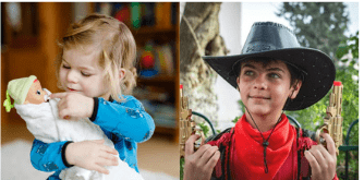 Girls like dolls, boys like guns!  – How society limits our children’s potential.
