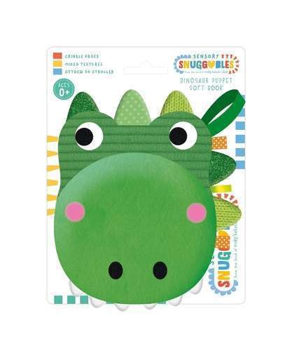 Dinosaur Hand-Puppet Soft Book