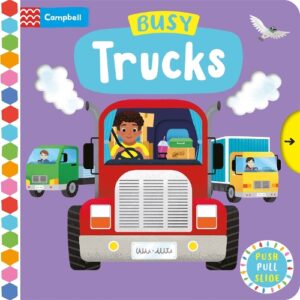 Busy Trucks: Push, Pull, Slide