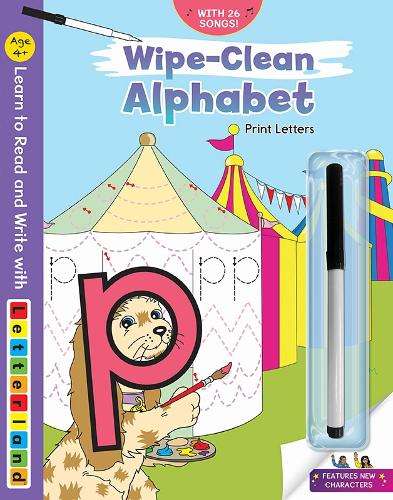 Wipe-Clean Alphabet: Print Letters