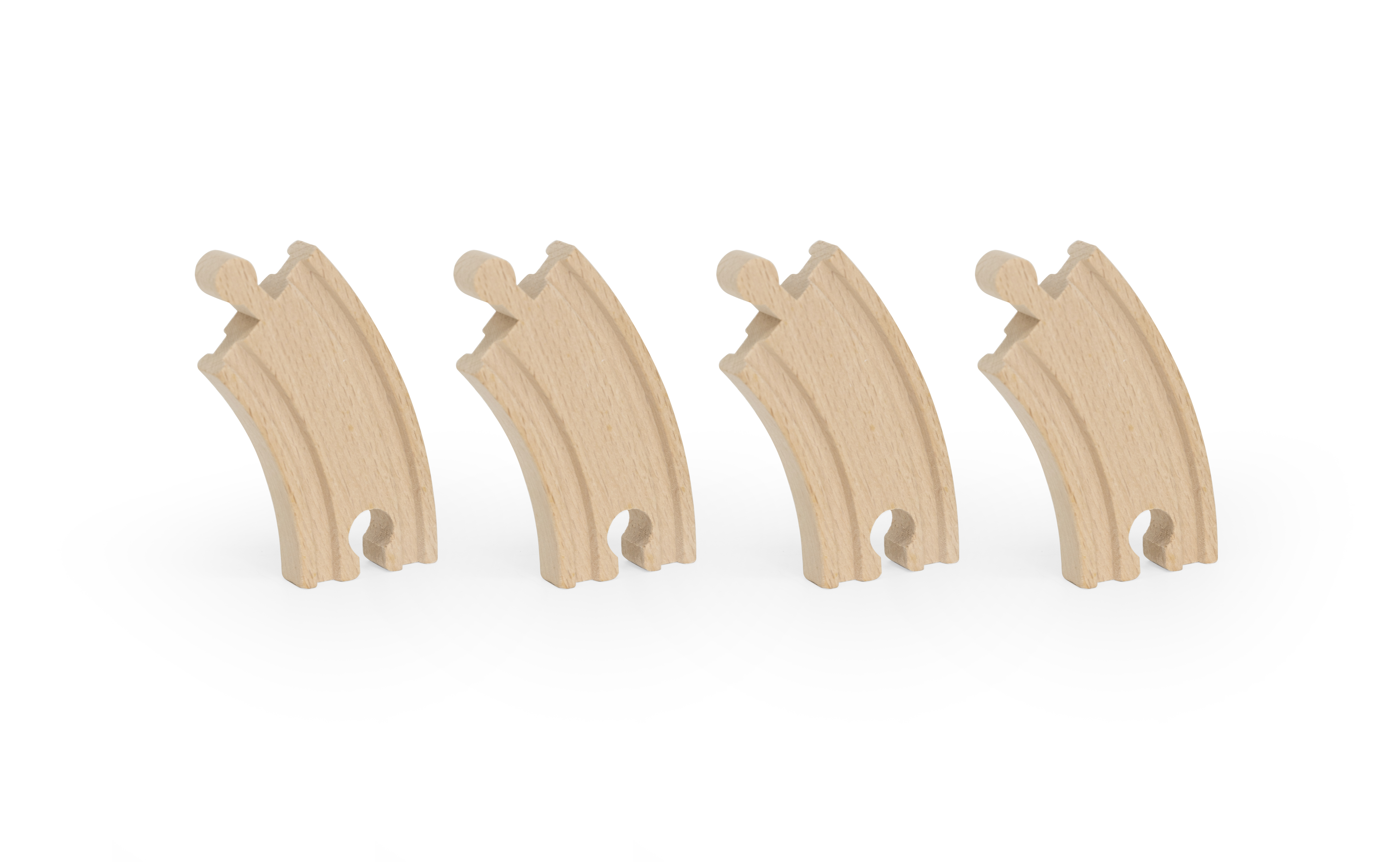 Short Curved Track (Pack of 4)