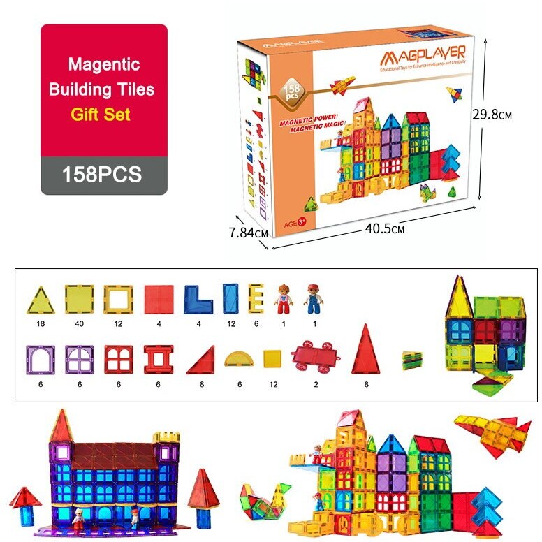 Magtiles 158 pcs