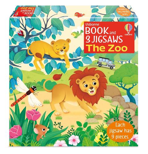 The Zoo - book and 3 puzzles